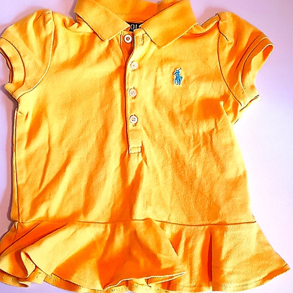 Toddler Polo Ralph Lauren bright yellow
